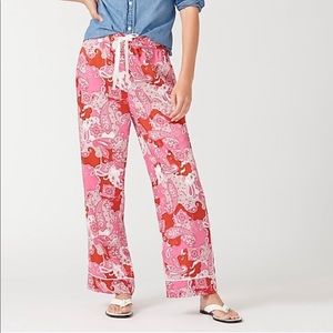 NWT J. Crew Relaxed Pant in Vintage Paisley
